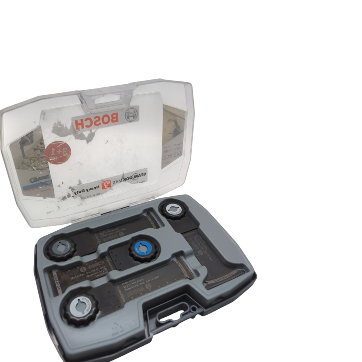 Bosch Professional Starlock Max Tauchsägeblatt Set 4tlg Heavy Duty