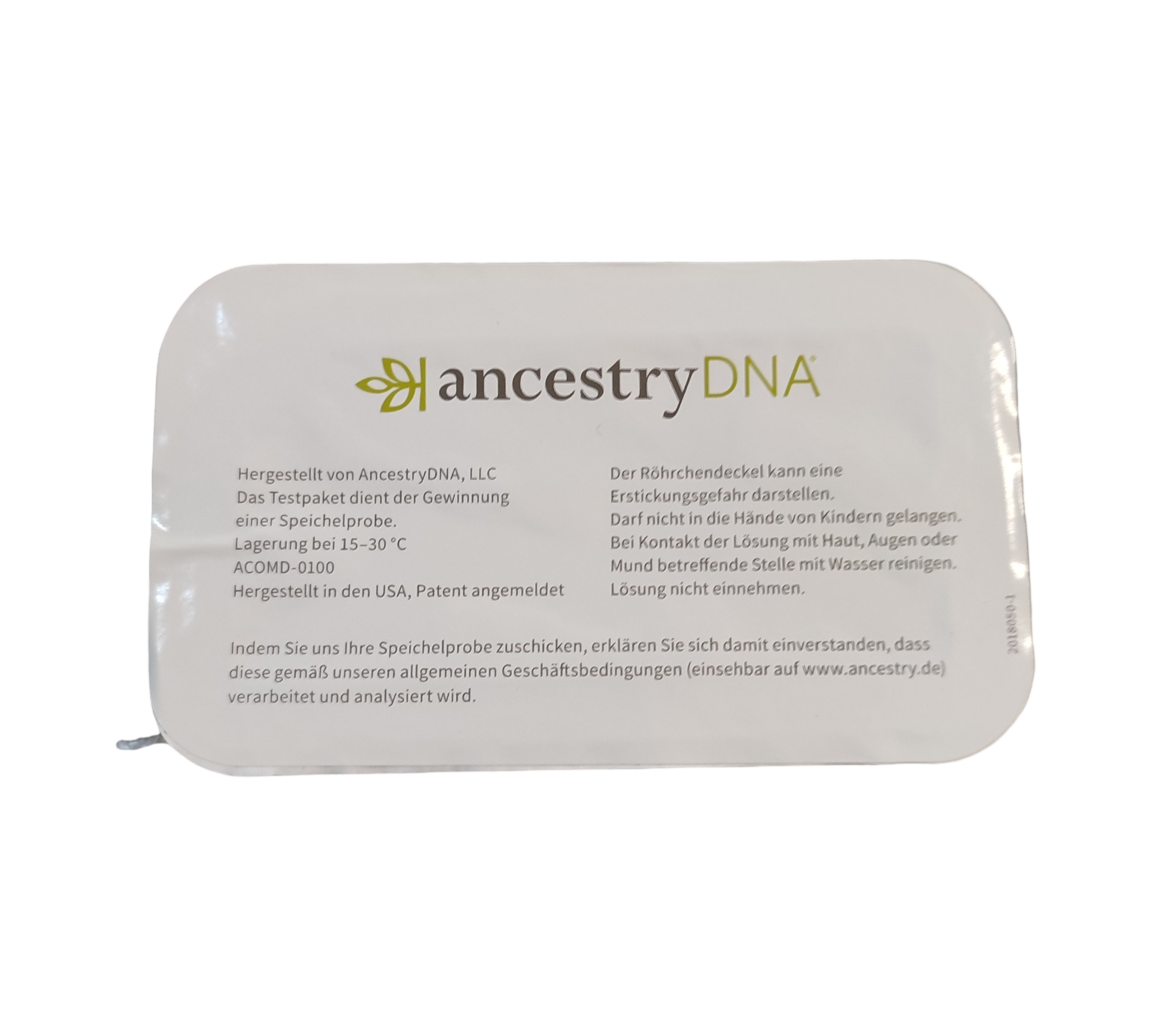 AnstryDNA: Genetischer Abstammungstest