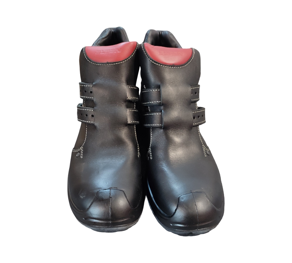 ELTEN ANDERSON Roof S3 HI Sicherheitsschuhe Herren Leder Schwarz/Rot 43