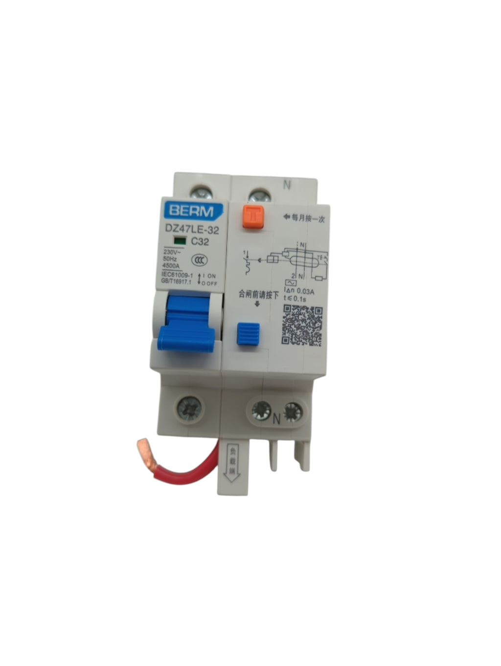 DZ47LE-32 FI-Schutzschalter 1P+N C32 30mA 230V