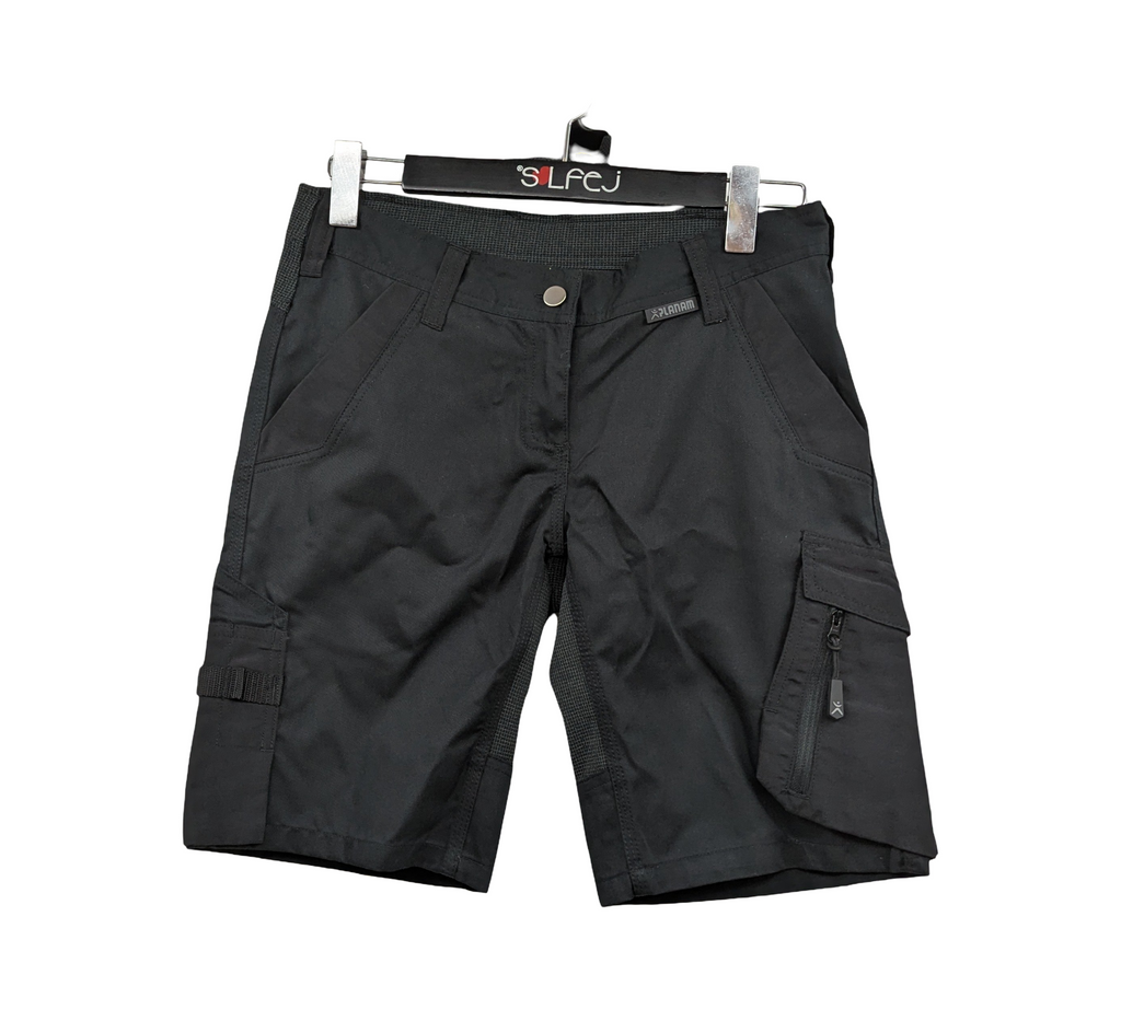 Planam 6460040 Norit - Damen Shorts, schwarz, Größe XS
