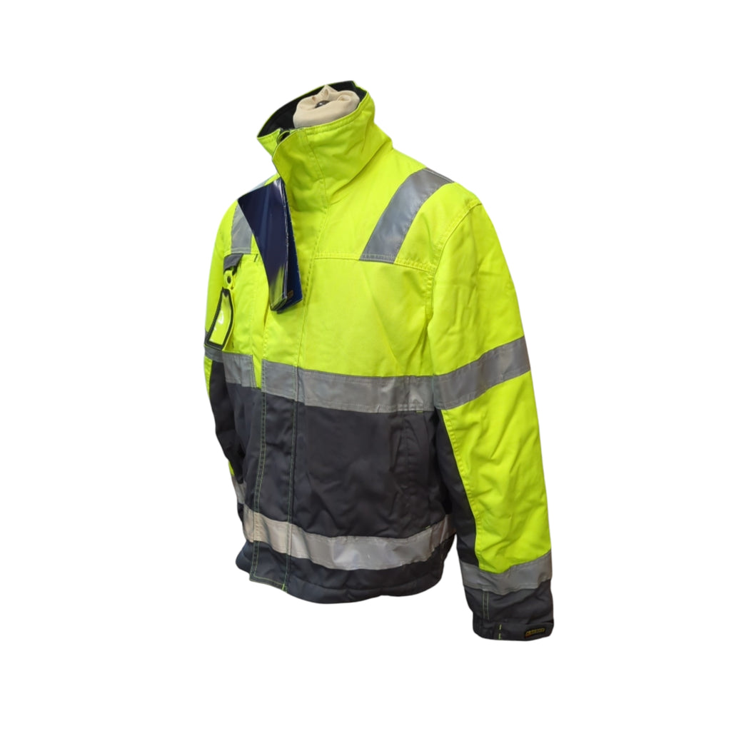 Blaklader 486218113396S Winterjacke, High-Vis Gelb/Mittelgrau, Größe S