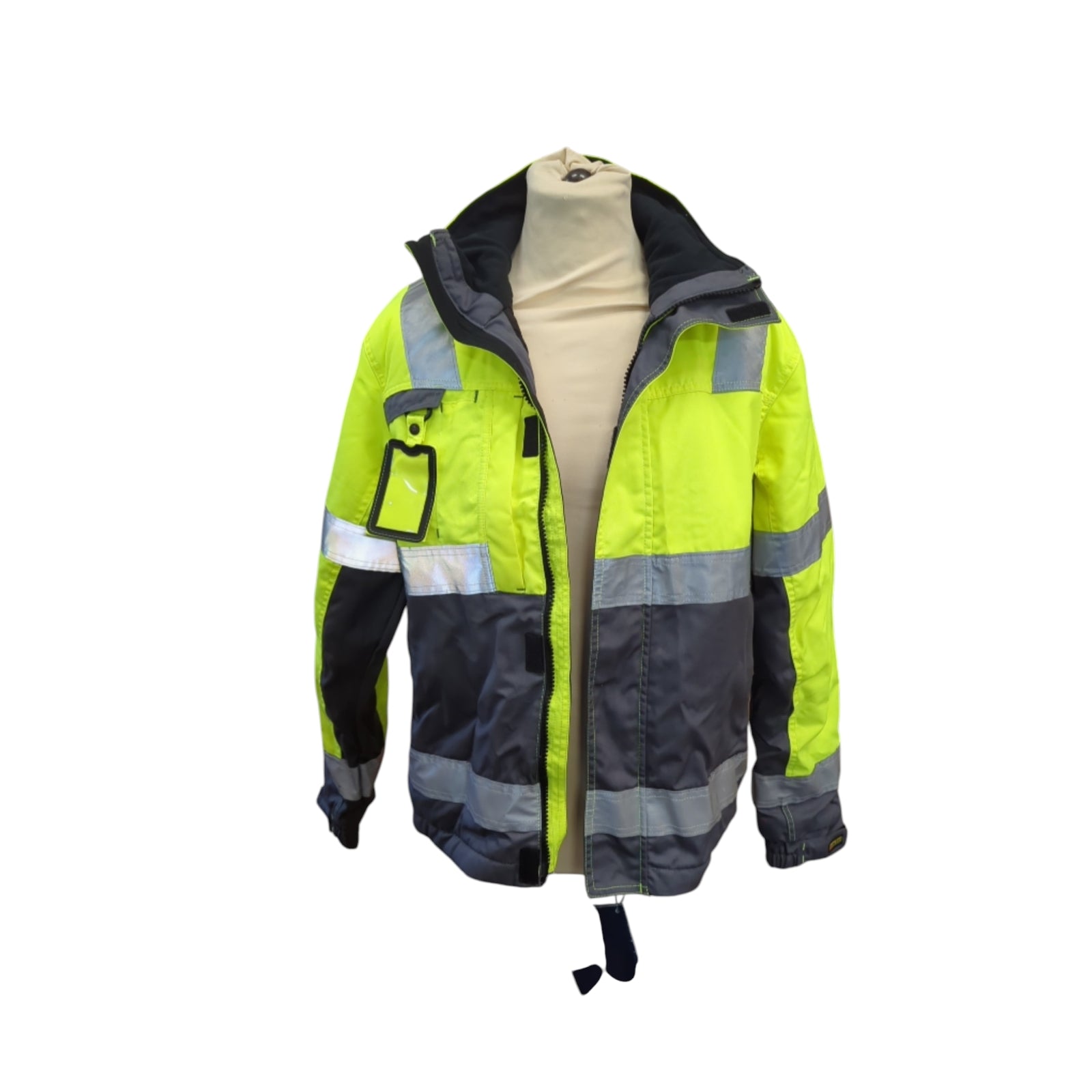 Blaklader 486218113396S Winterjacke, High-Vis Gelb/Mittelgrau, Größe S