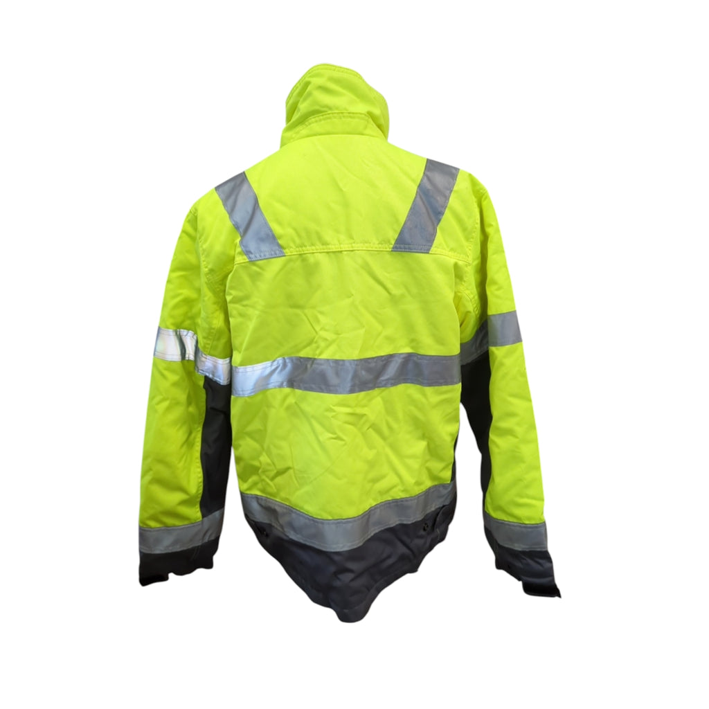 Blaklader 486218113396S Winterjacke, High-Vis Gelb/Mittelgrau, Größe S