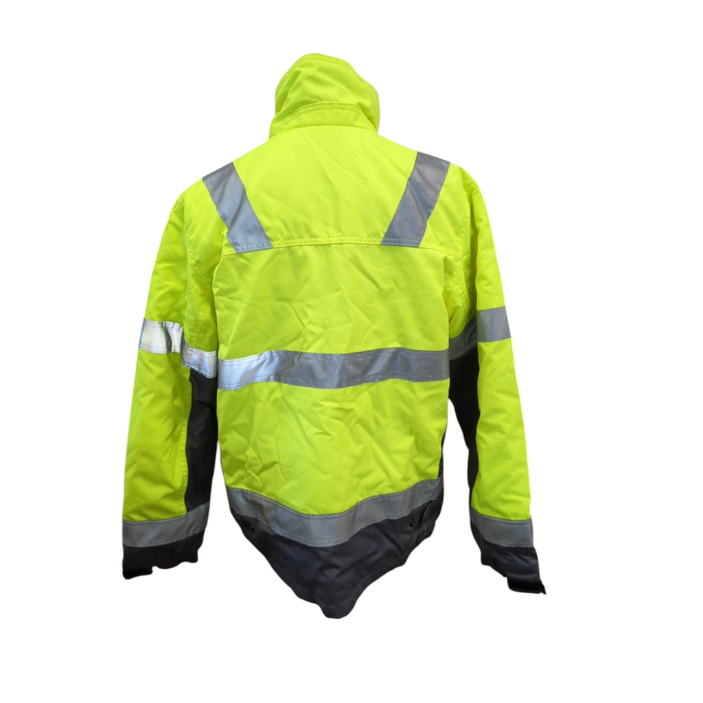 Blaklader 486218113396S Winterjacke, High-Vis Gelb/Mittelgrau, Größe S