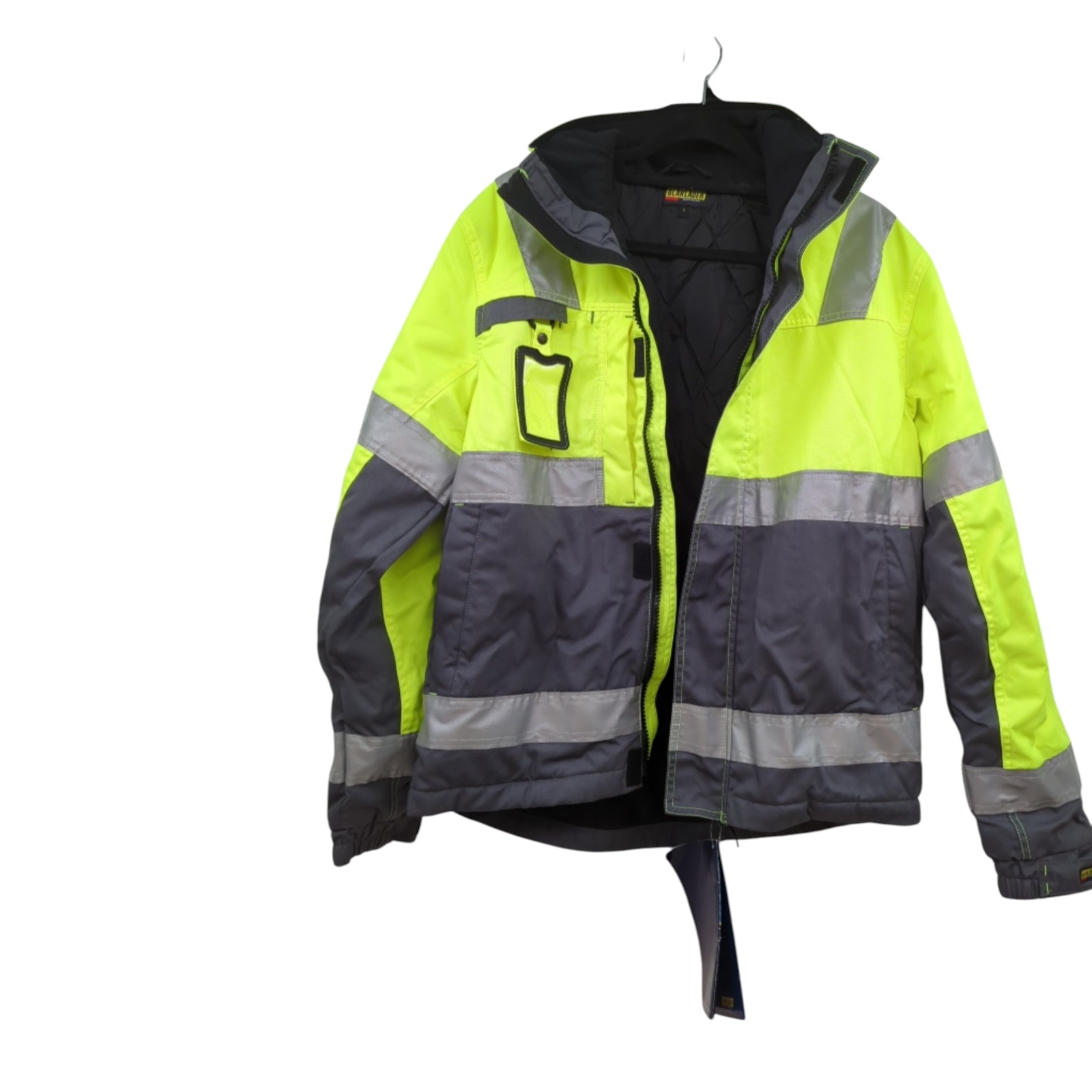 Blaklader 486218113396S Winterjacke, High-Vis Gelb/Mittelgrau, Größe S