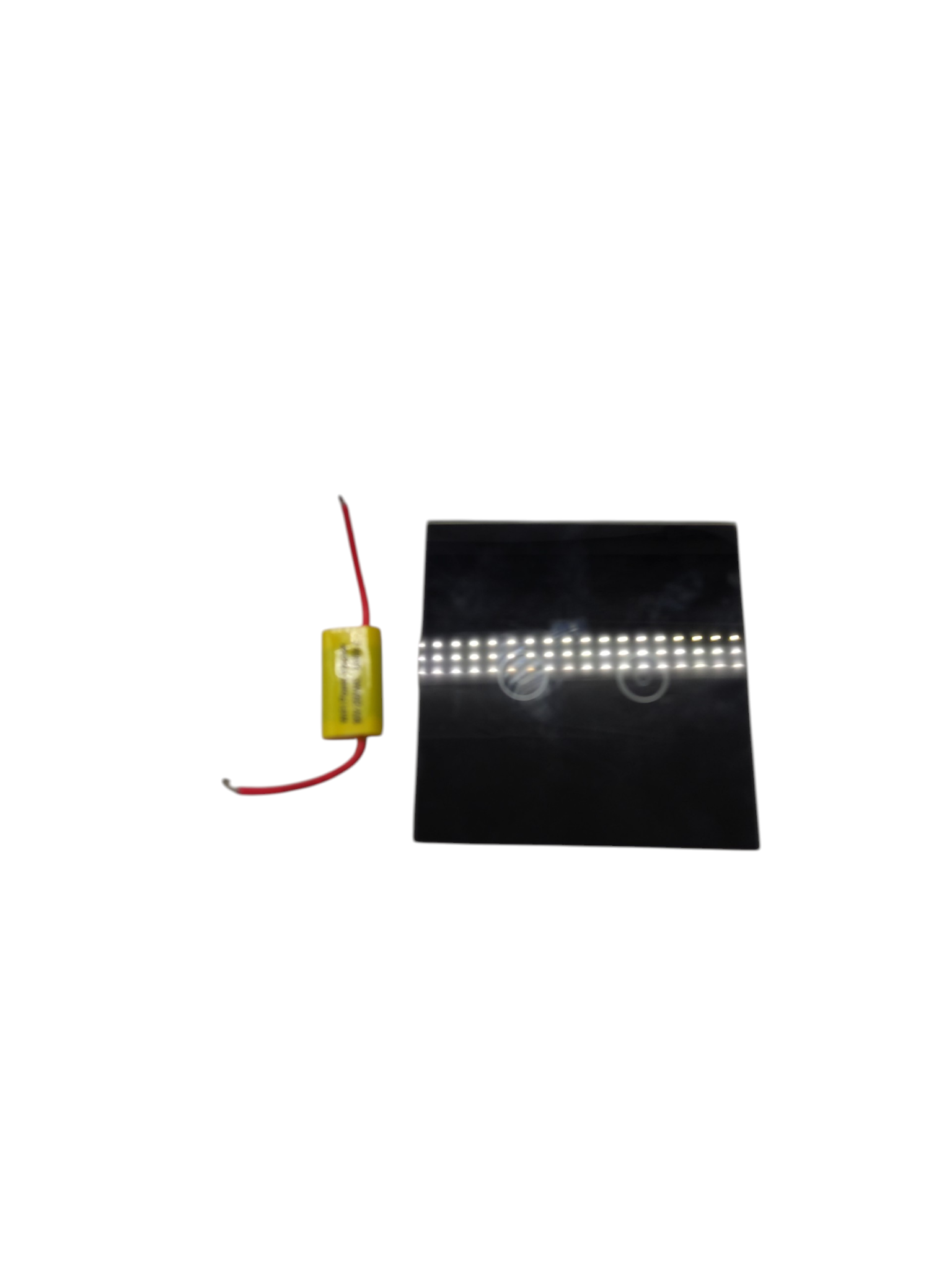 BSEED Tastschalter Wandlichtschalter Glas 110V-240V