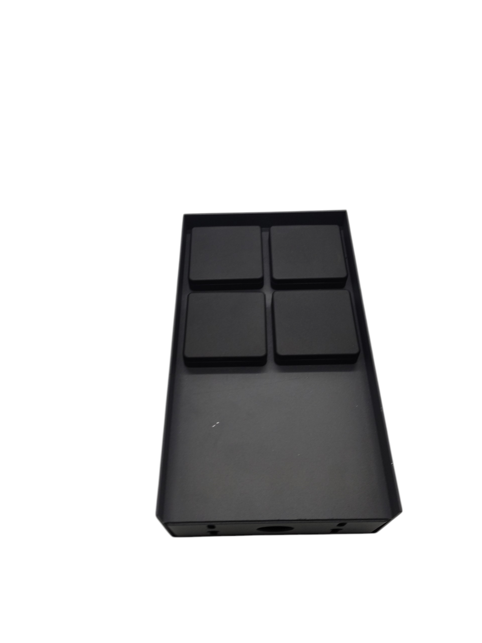 LED Universum ADAM Außensteckdose Aluminium Anthrazit 4 Steckplätze 3680W