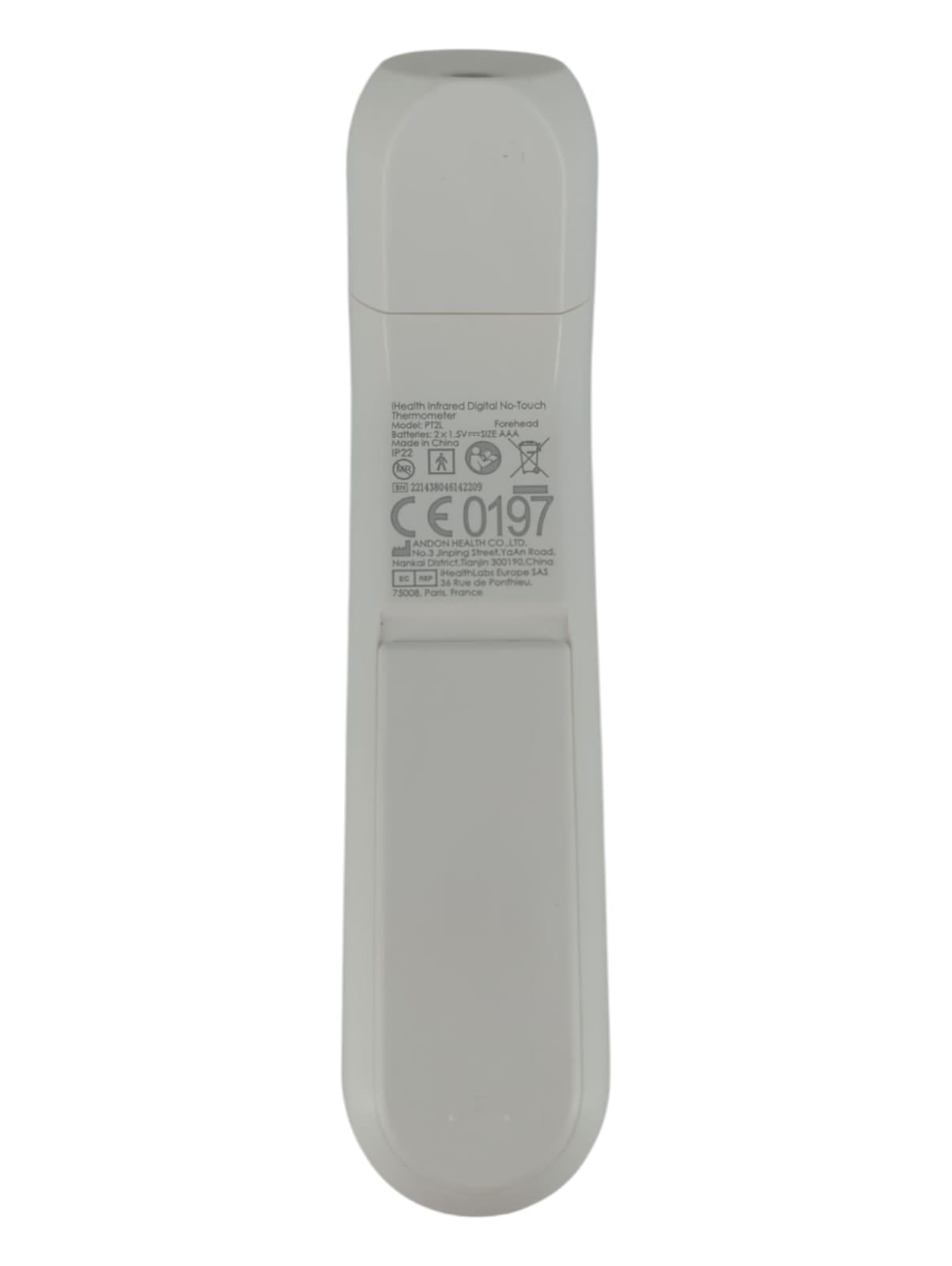 iHealth PT2L Stirnthermometer Infrarot Kontaktlos Digital Erwachsene Kinder