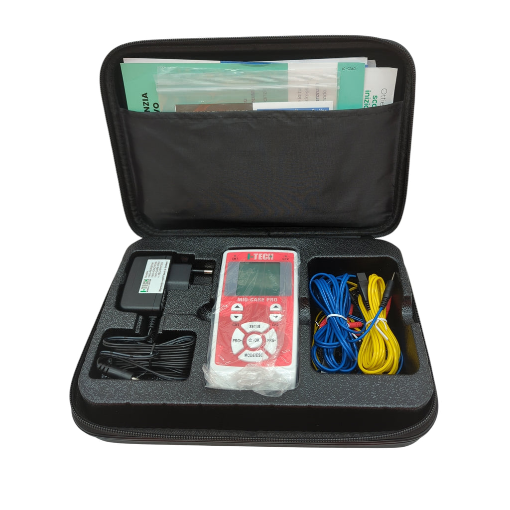 GIMA I-Tech Mio-Care PRO Elektrostimulator 2 Kanäle 8 Elektroden
