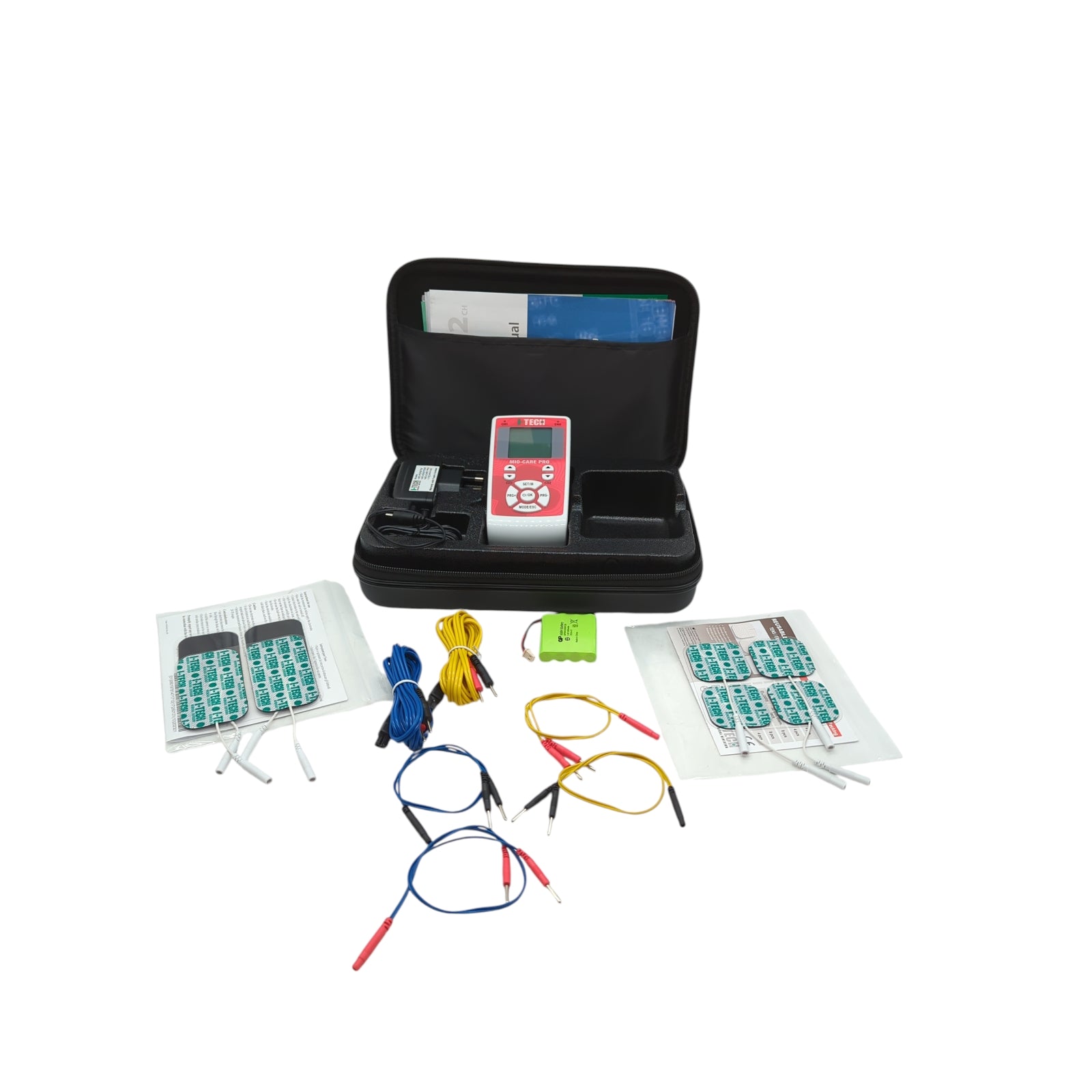 GIMA I-Tech Mio-Care PRO Elektrostimulator 2 Kanäle 8 Elektroden