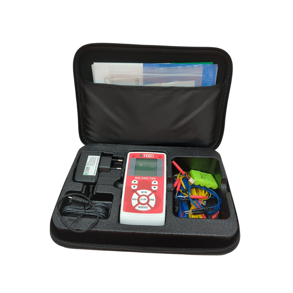 GIMA I-Tech Mio-Care PRO Elektrostimulator 2 Kanäle 8 Elektroden