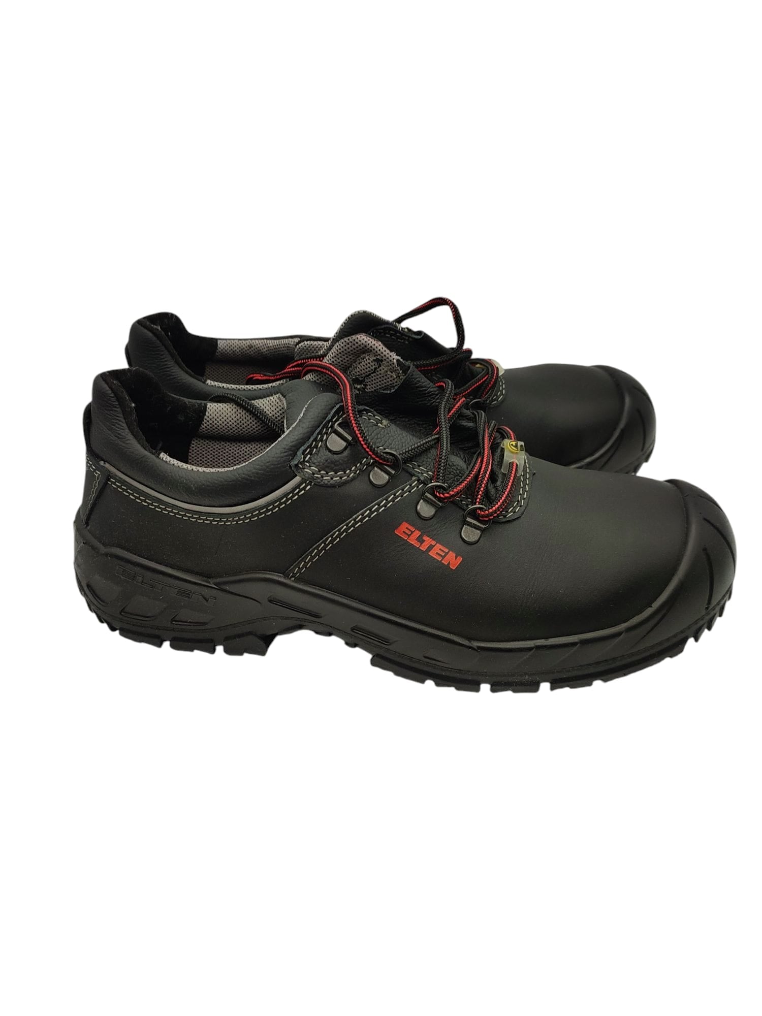 ELTEN Sicherheitsschuhe RENZO XXW Low ESD S3 Herren Lede Stahlkappe Schwarz Gr47