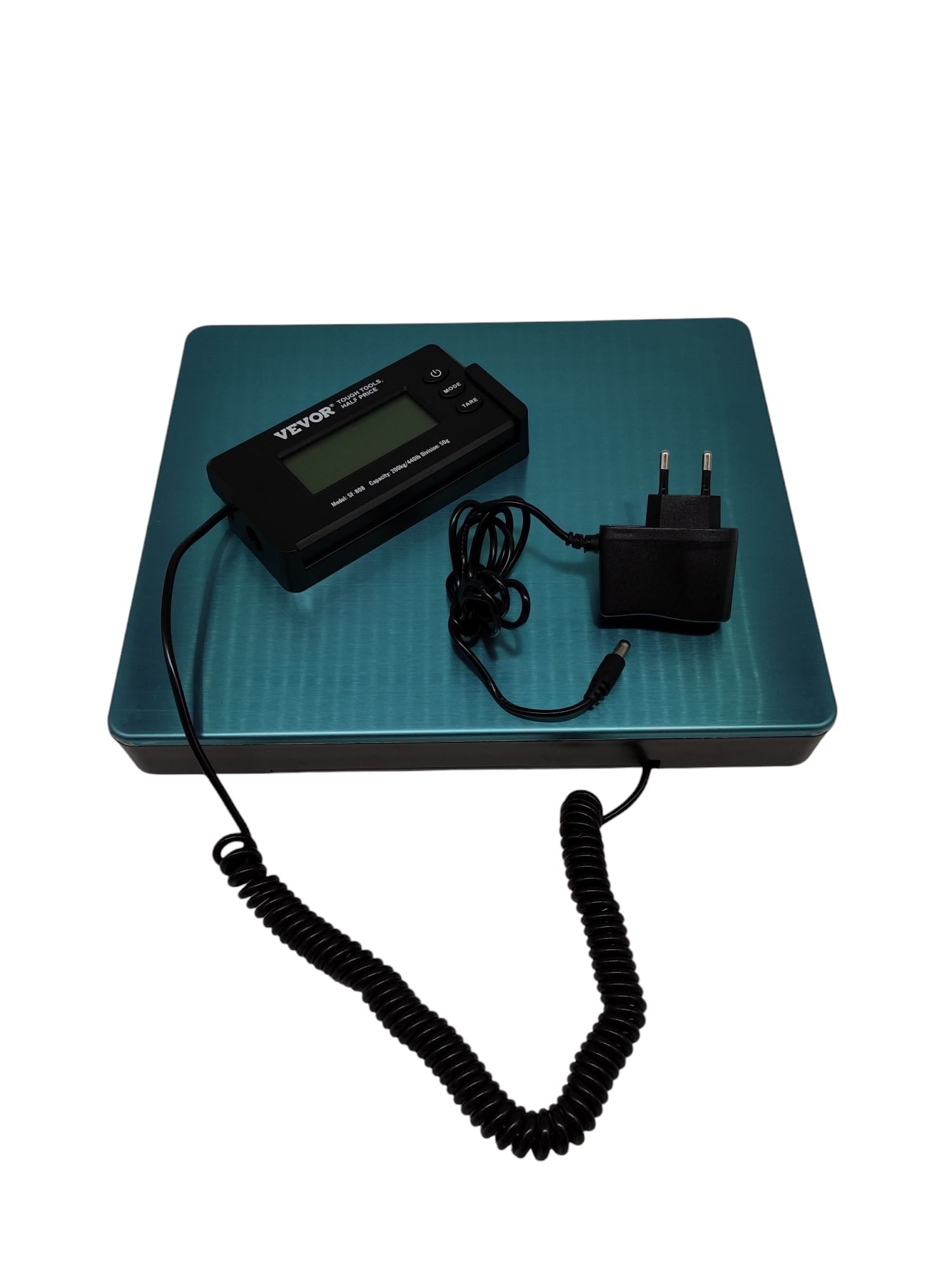 VEVOR Digitale Personenwaage 200 kg 50 g Timer Paketwaage