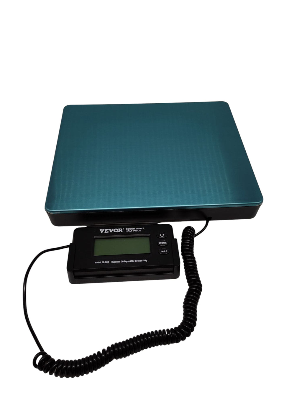 VEVOR Digitale Personenwaage 200 kg 50 g Timer Paketwaage