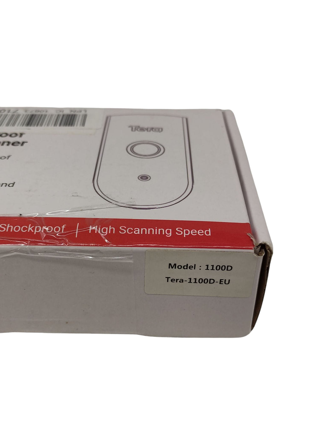 Tera Mini Bluetooth 5.0 Barcode-Scanner 3-in-1 kabellos für Smartphone