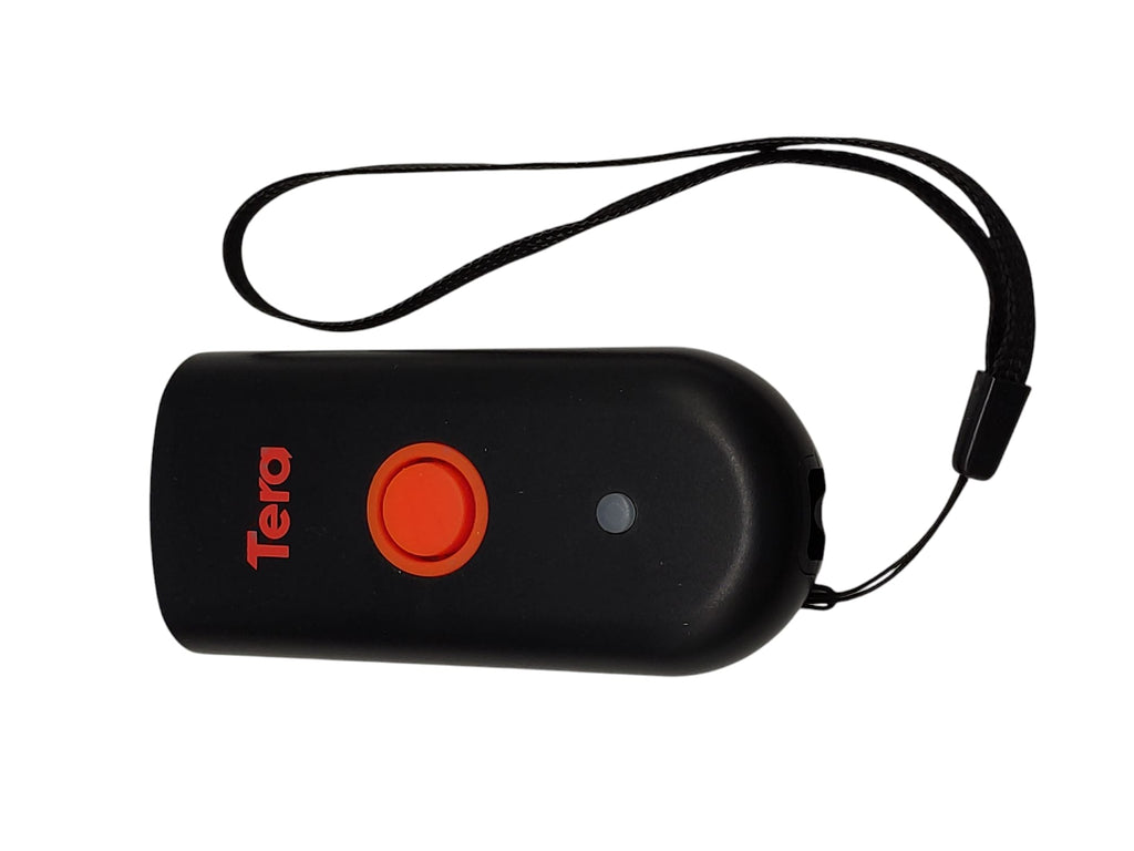 Tera Mini Bluetooth 5.0 Barcode-Scanner 3-in-1 kabellos für Smartphone