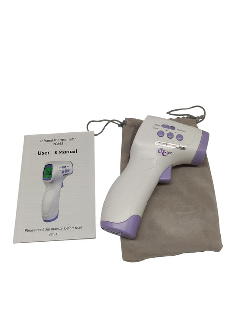 KKmier Infrared Forehead Thermometer Contactless LCD Display Baby
