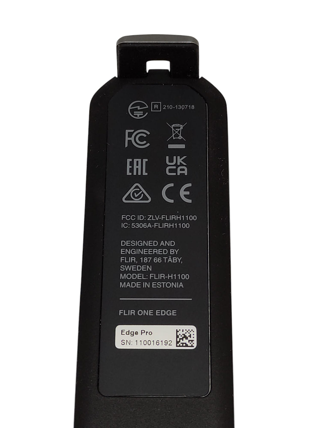 FLIR ONE EDGE Pro Drahtlose Wärmebildkamera Kompatibel mit allen iOS-Android