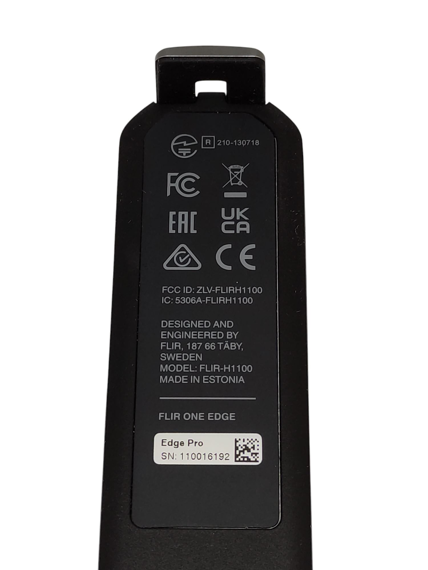 FLIR ONE EDGE Pro Drahtlose Wärmebildkamera Kompatibel mit allen iOS-Android