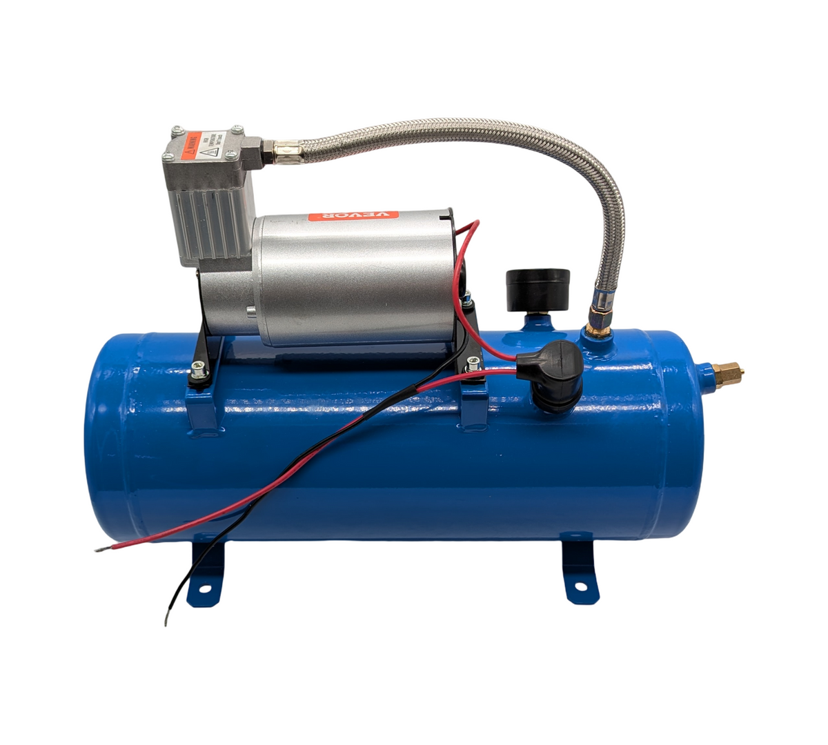 VEVOR 12V Luftkompressor 6L Tank Zughorn-Kompressorkit 90-120 psi