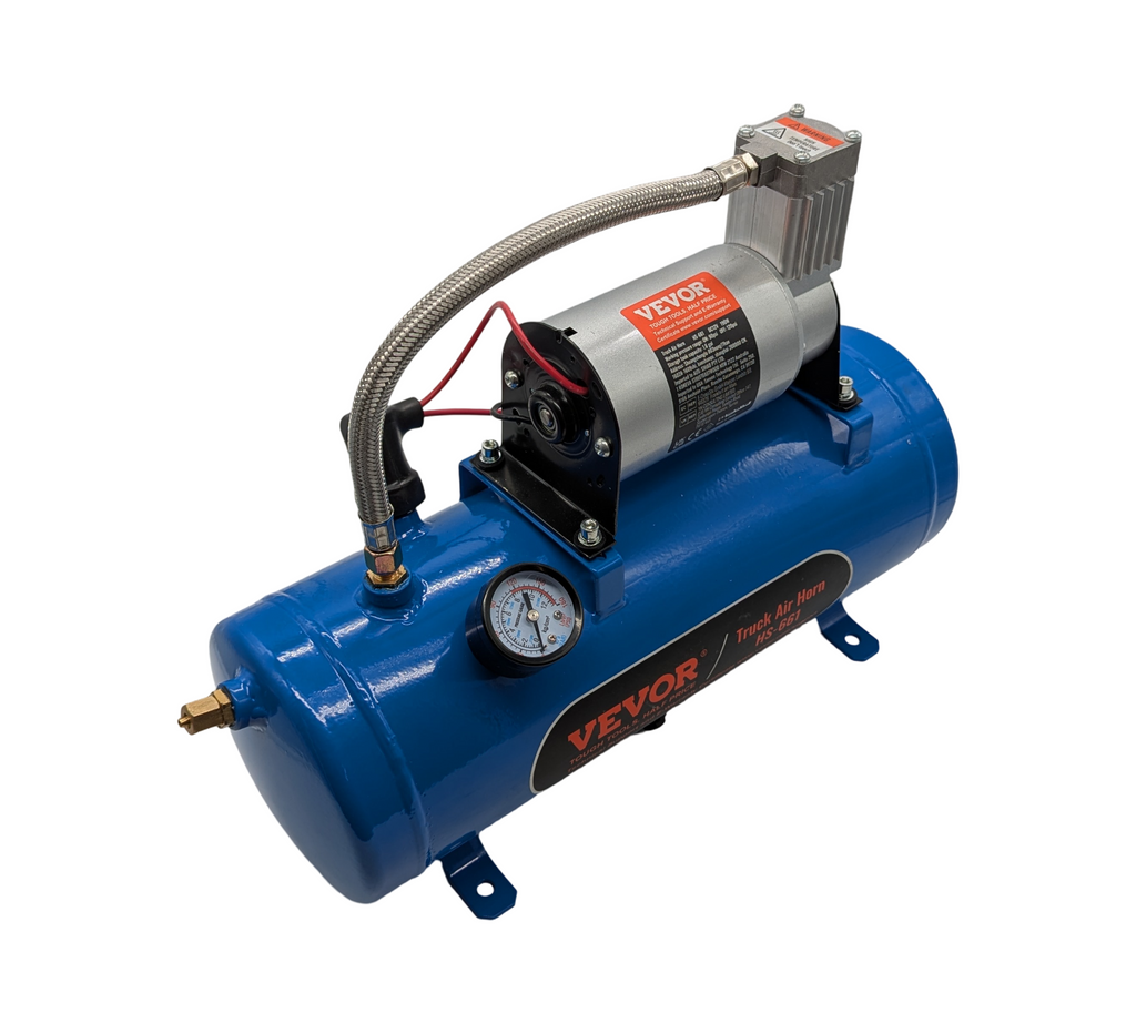 VEVOR 12V Luftkompressor 6L Tank Zughorn-Kompressorkit 90-120 psi