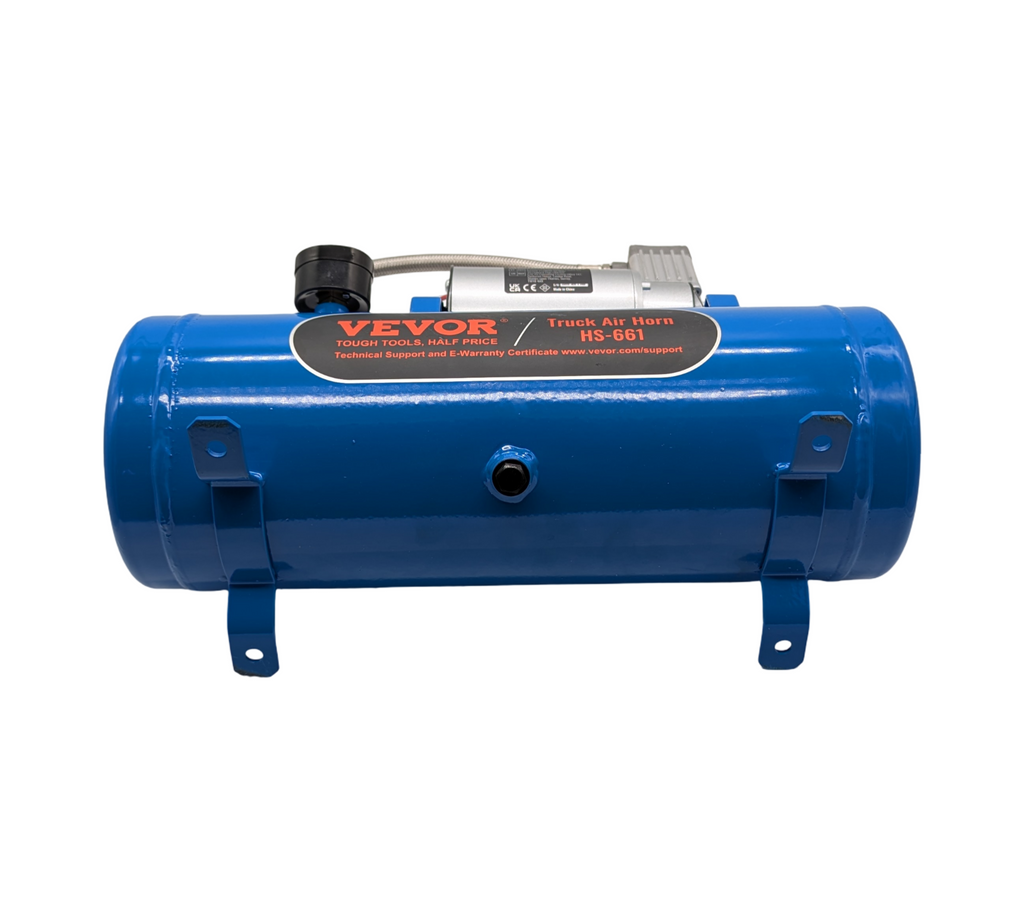 VEVOR 12V Luftkompressor 6L Tank Zughorn-Kompressorkit 90-120 psi
