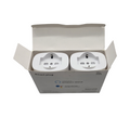 SURFOU Smart WiFi Steckdose Typ L mit Timer Alexa Google Home