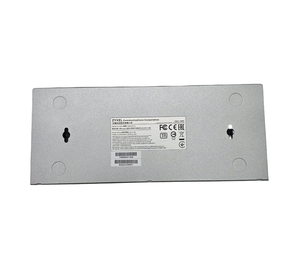 Zyxel XGS1250-12-ZZ0101F Ethernet-Switch 12 Ports Silber