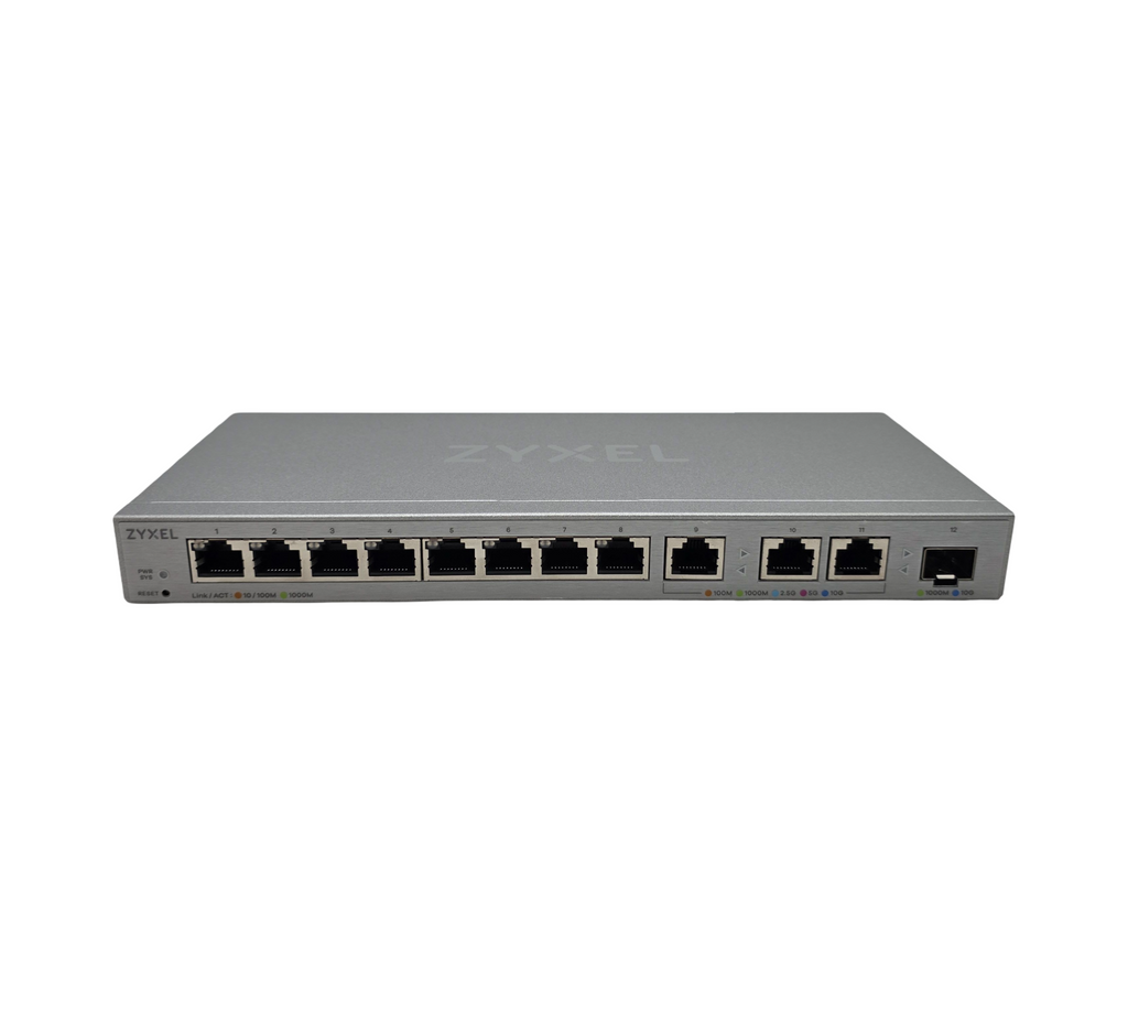 Zyxel XGS1250-12-ZZ0101F Ethernet-Switch 12 Ports Silber