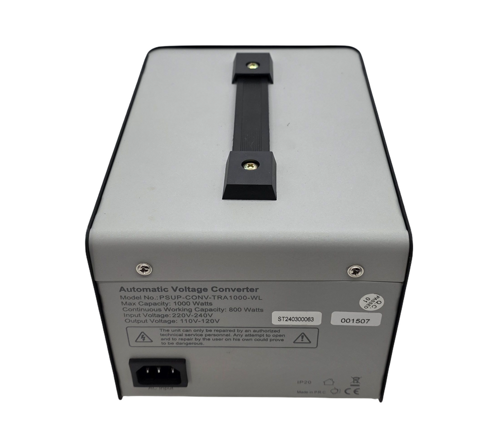 Well Spannungswandler 220V auf 110V 1000VA 2 Ausgänge