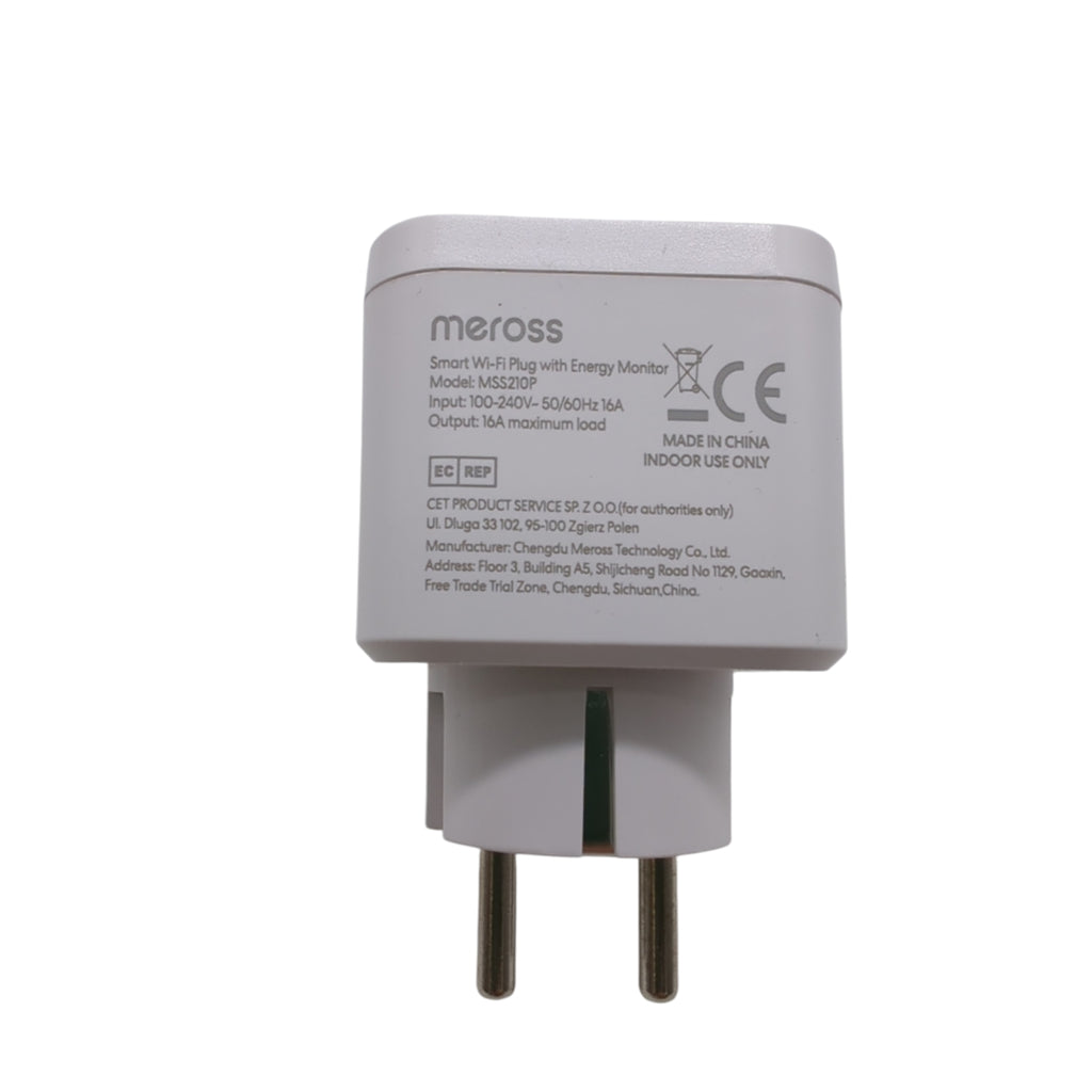 Meross WLAN-Steckdose 16A Strommessung HomeKit Alexa Google