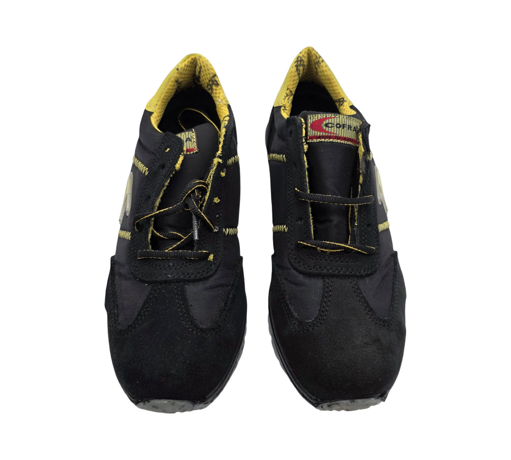 Cofra 78400-000.W42 OWENS S1 P SRC Sicherheitsschuhe, Schwarz/Gelb, Größe 42