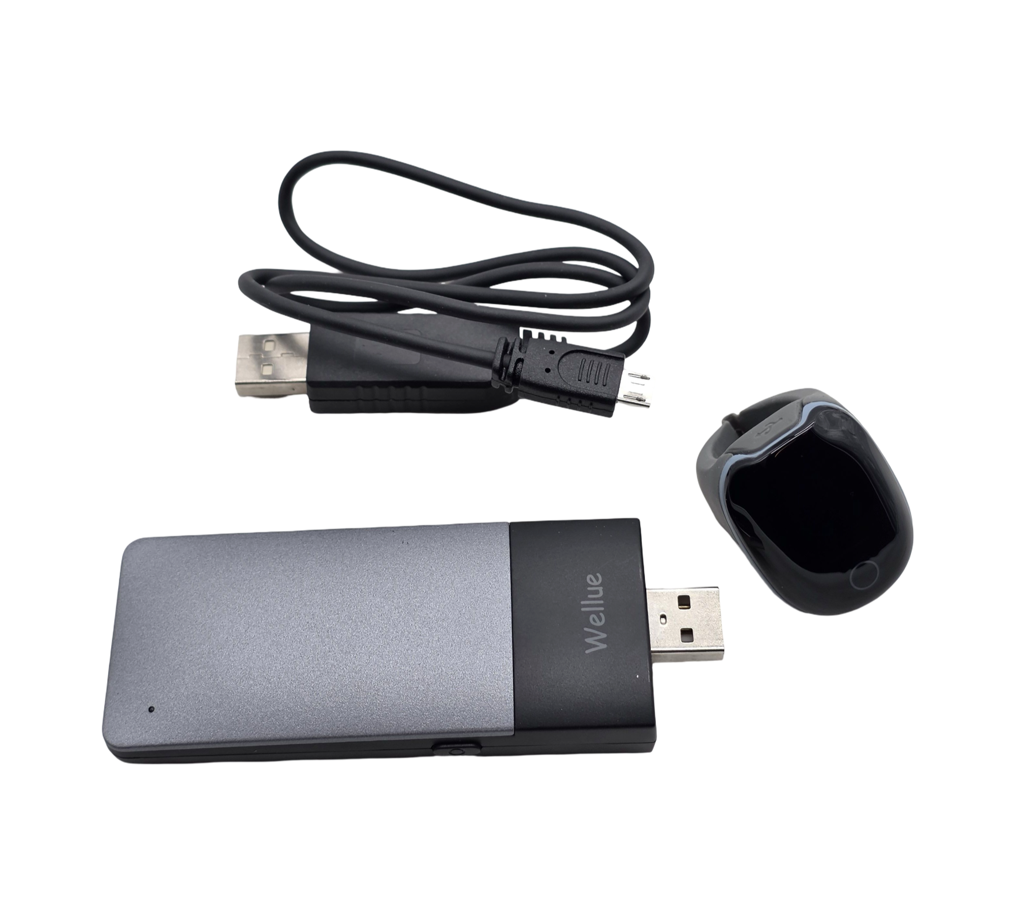 ViATOM Remoto Saturimeter Pulsoximeter mit WiFi Linker für kontinuierliches Monitoring, Herzfrequenz-Oximeter für zwei Nutzer