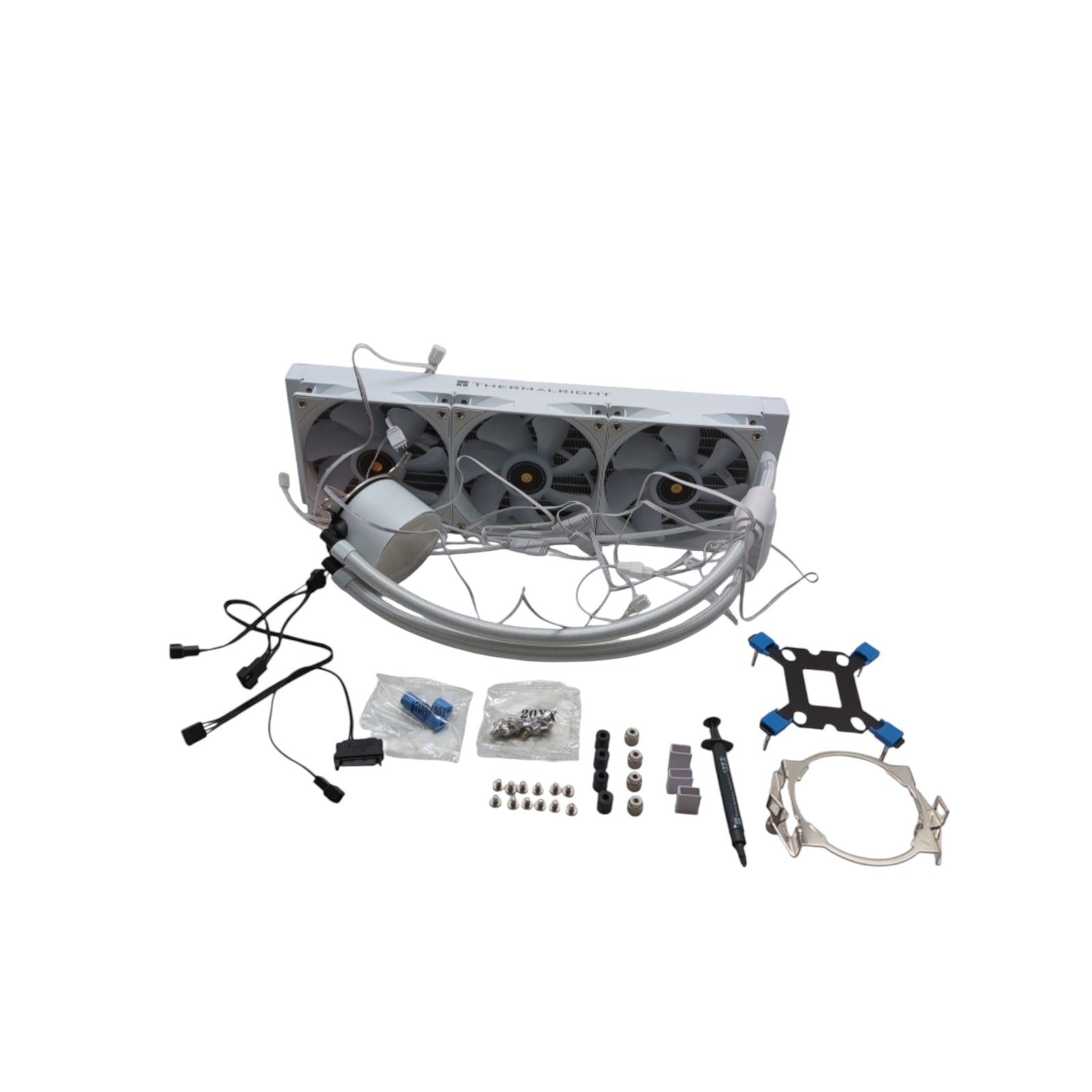 Thermalright Frozen Notte 360 White ARGB CPU-Wasserkühlung 360 mm Weiß