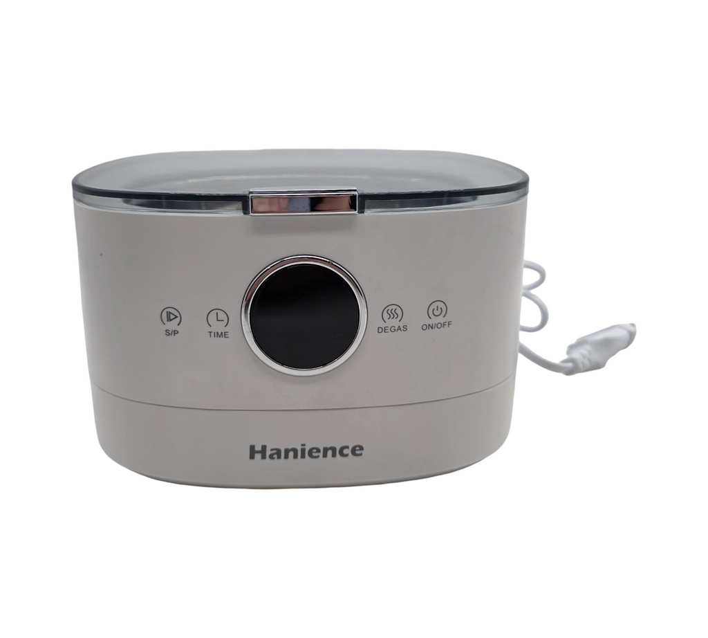 Ultraschallreiniger 750 ml 50 W 46000 Hz Display Entgasung für Brillen