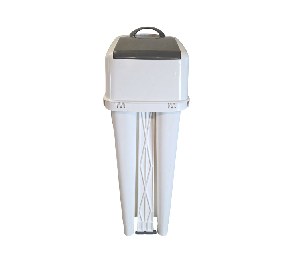 TTS Cleaning 00005480 Elle Behälter Klappdeckel Pedal 17 L Weiß