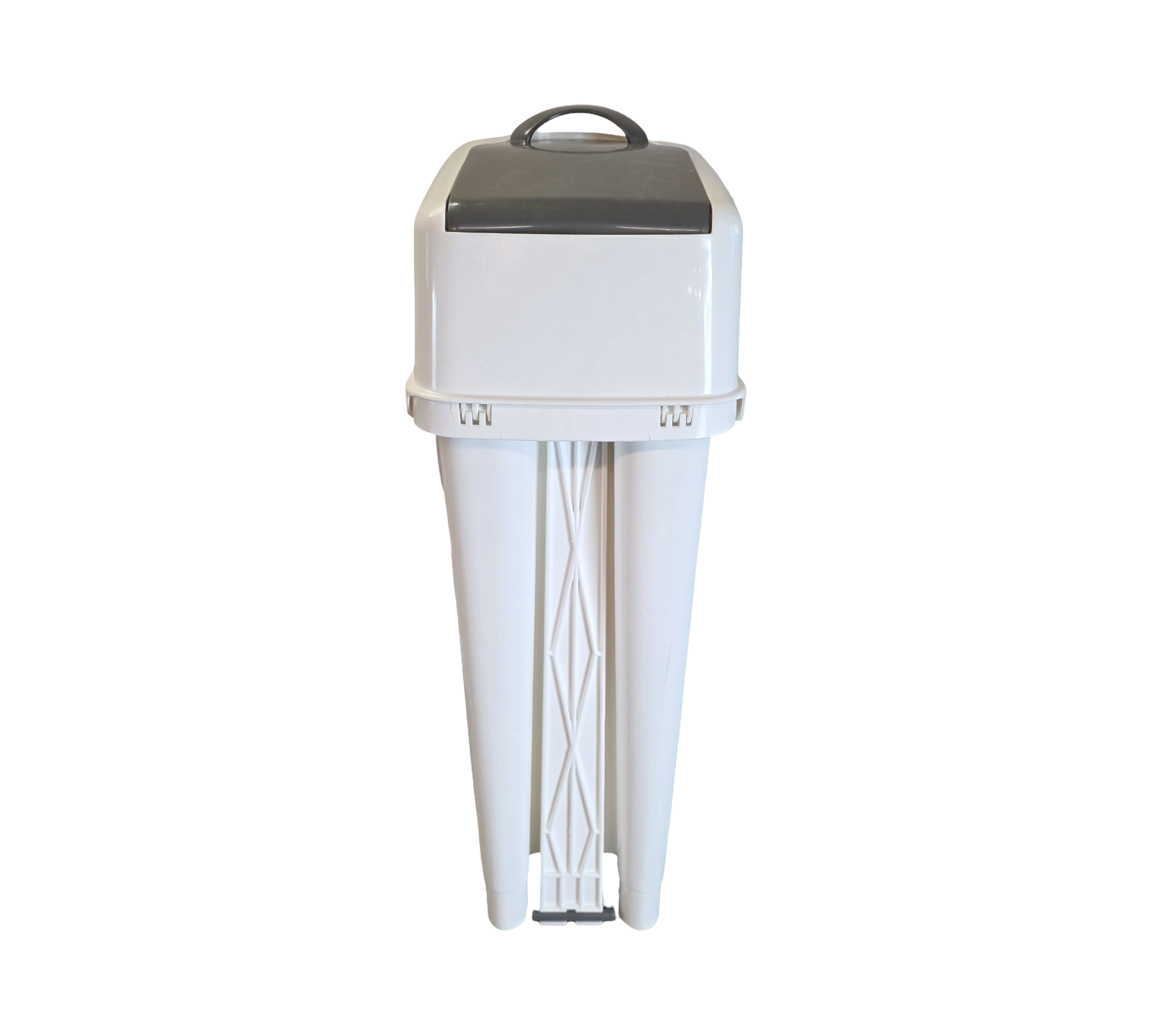 TTS Cleaning 00005480 Elle Behälter Klappdeckel Pedal 17 L Weiß