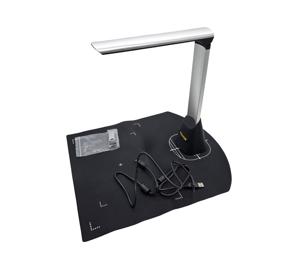VEVOR Buchscanner Dokumentenscanner A4 faltbar 2592x1944