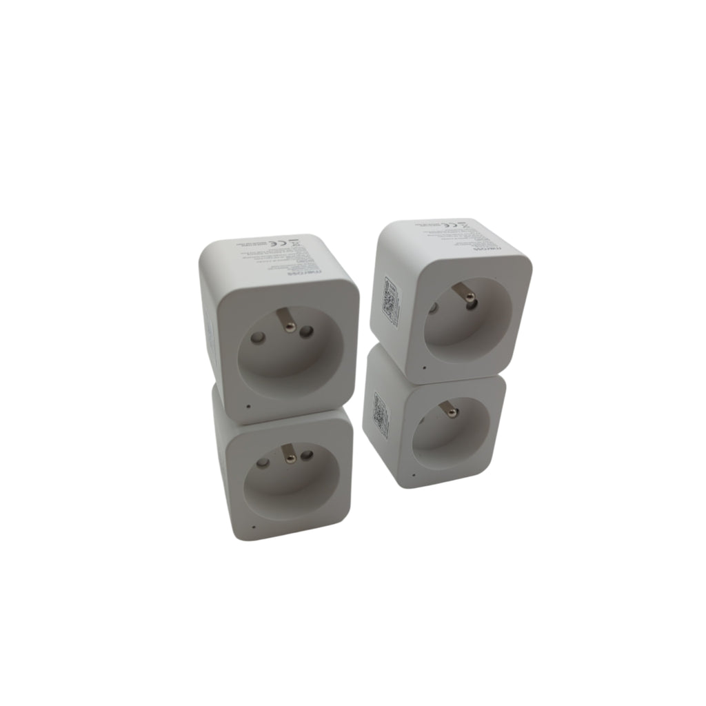 Meross Smart Steckdose Typ E 16A WLAN 4er-Pack Verbrauchsmessung