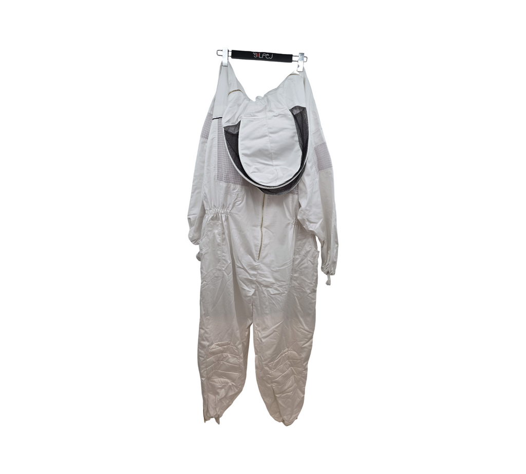 Humble Bee 410 Polycotton-Imkeranzug mit Rundschleier, Größe XL