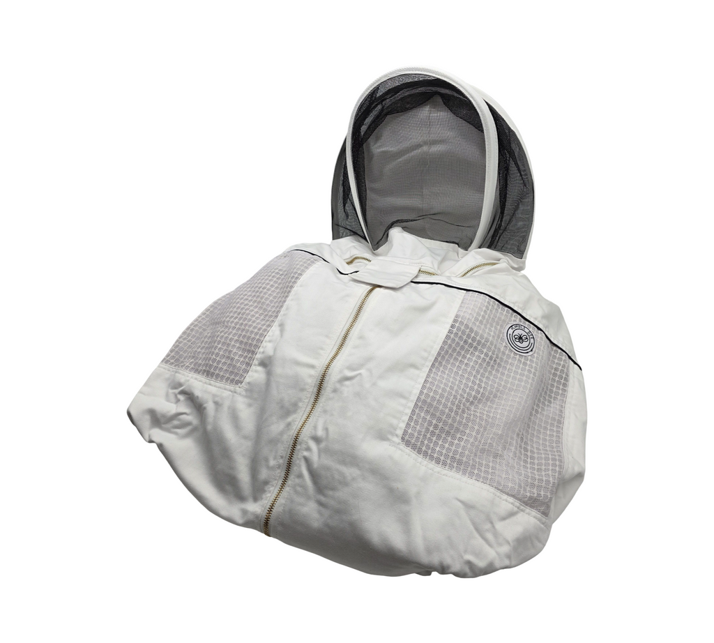 Humble Bee 410 Polycotton-Imkeranzug mit Rundschleier, Größe XL