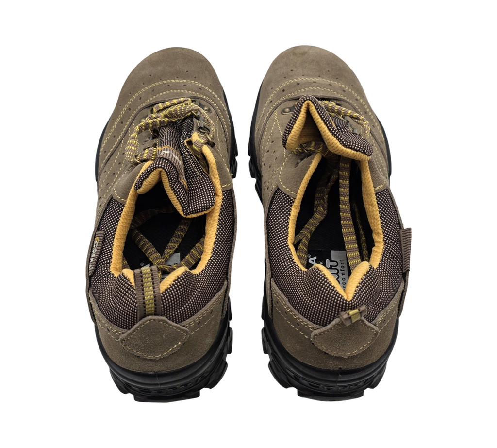 Cofra New Nilo S1 P SRC Sicherheitsschuhe, Beige/Gelb, Größe 43