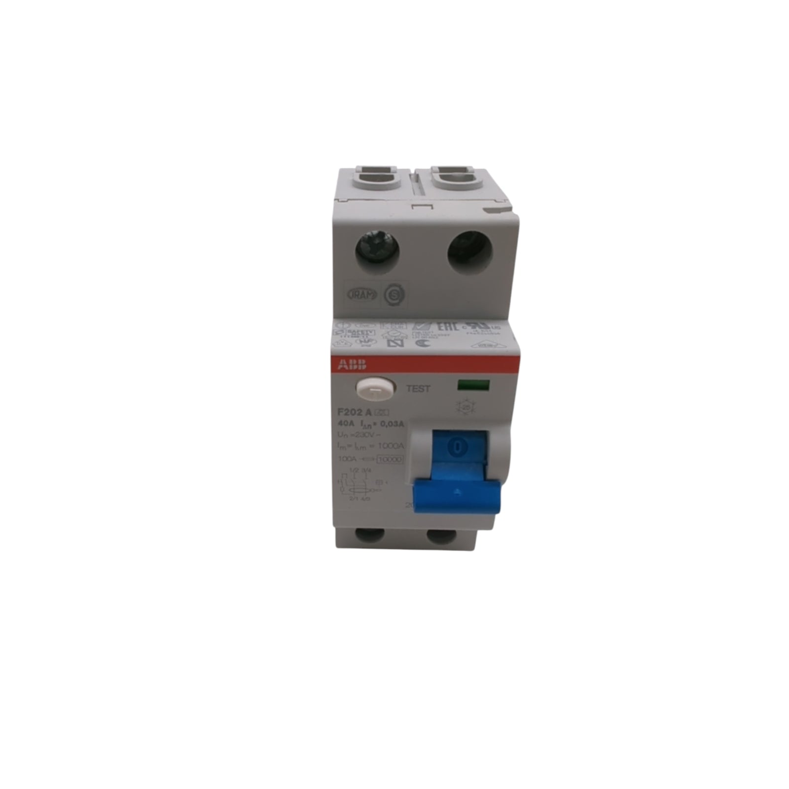 ABB Stotz S&J FI-Schutzschalter F202A-40/0,03 (1 Stück)