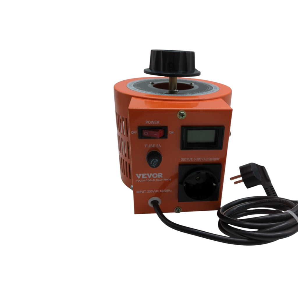 VEVOR 1000VA Spannungswandler 230V 0-300V 3,3A mit 4 Sicherungen