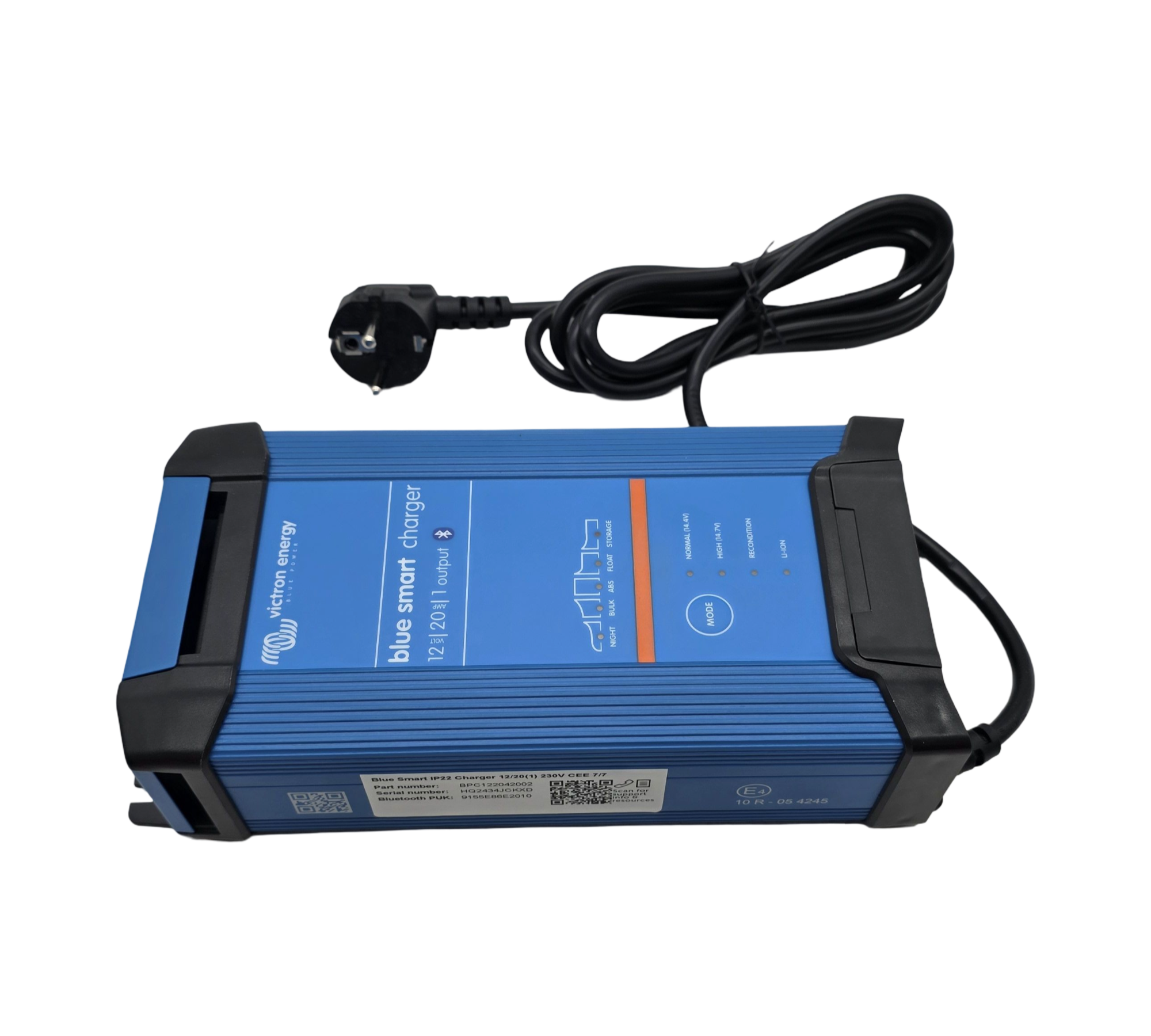 Victron Energy Blue Smart IP22 Batterieladegerät 12V 20A 230V mit Bluetooth