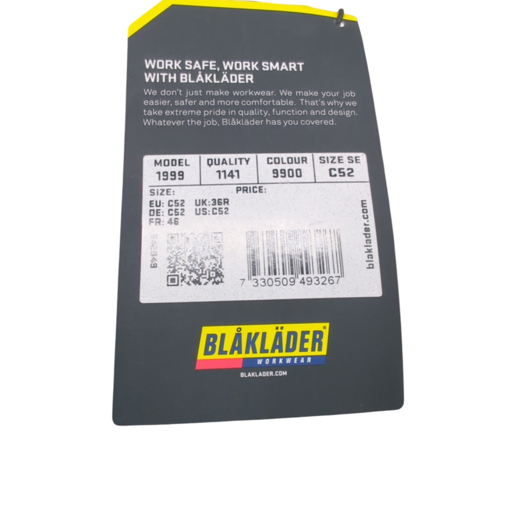 Blaklader 19991141 Handwerkerhose Stretch X1900 C52 Schwarz