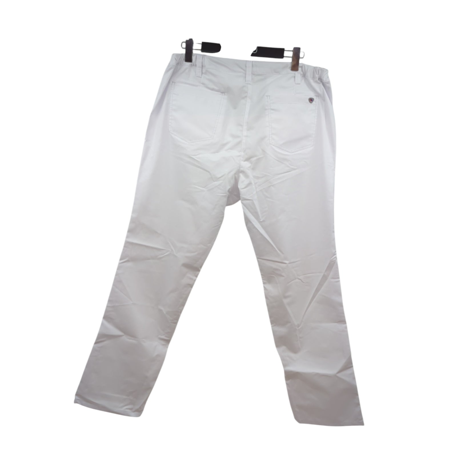 BP 1734-686-21-50n Damen-Chinos aus Stretch-Stoff, 230,00 g/m², weiß, Größe 50n