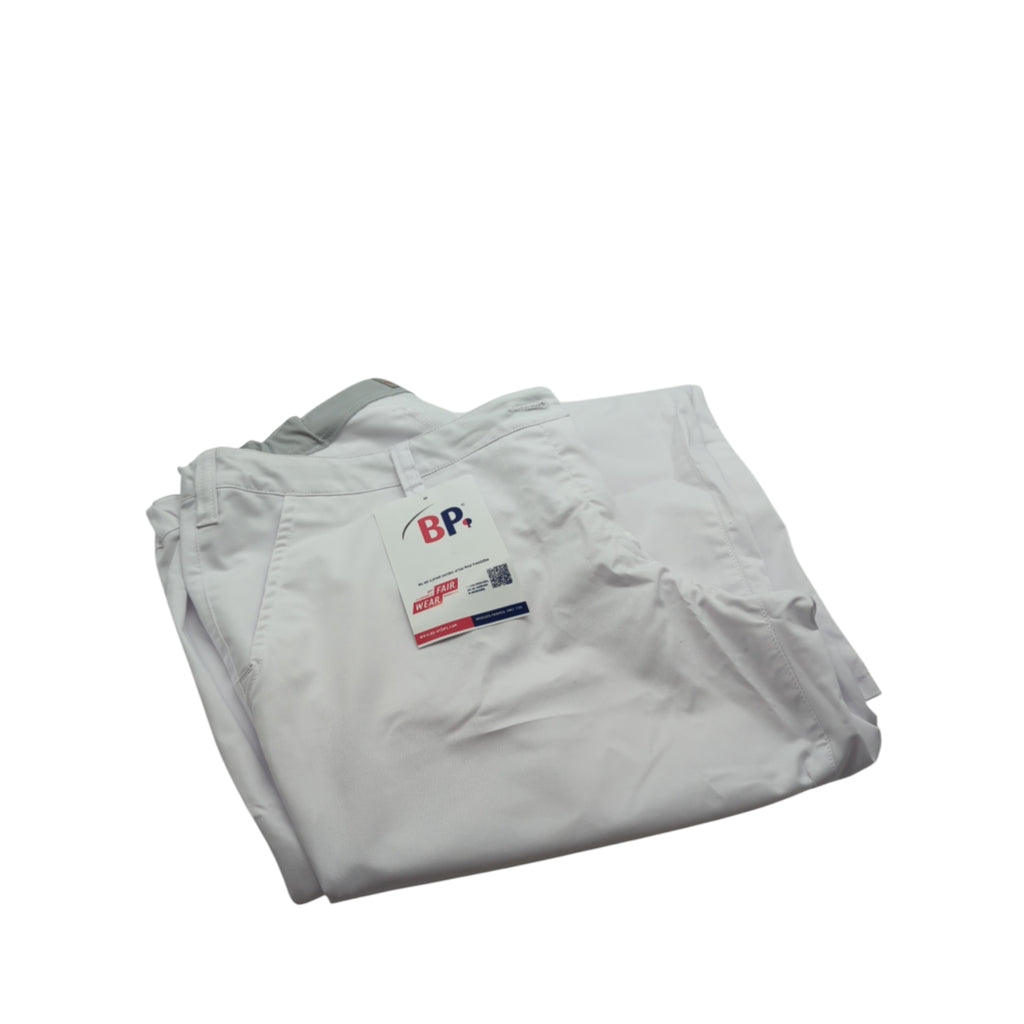 BP 1734-686-21-50n Damen-Chinos aus Stretch-Stoff, 230,00 g/m², weiß, Größe 50n