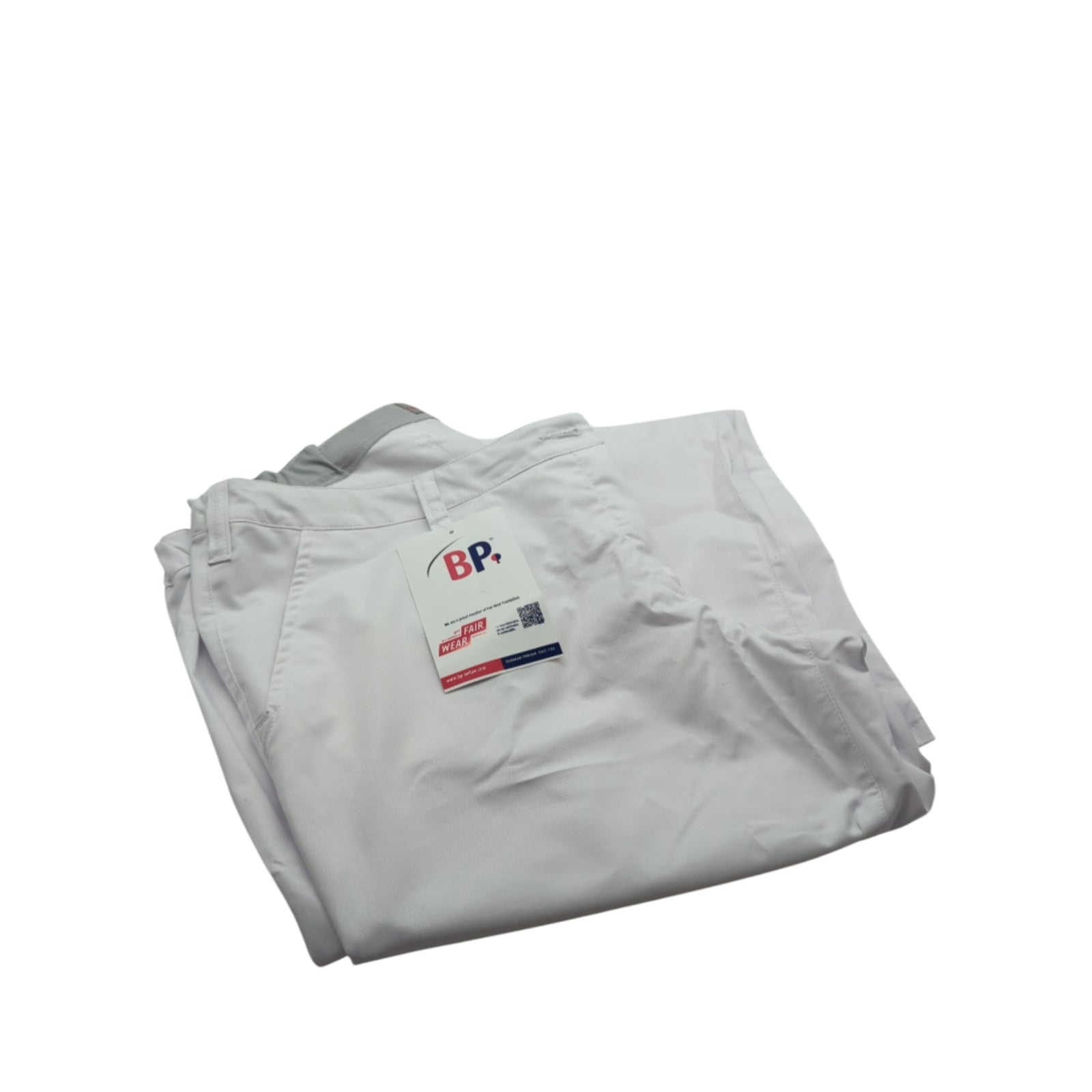 BP 1734-686-21-50n Damen-Chinos aus Stretch-Stoff, 230,00 g/m², weiß, Größe 50n